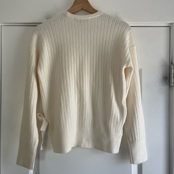 Loft Ribbed Wrap Sweater - S - Picture 6 of 6